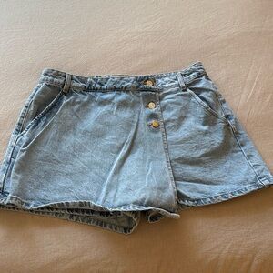 Zara Denim Skort